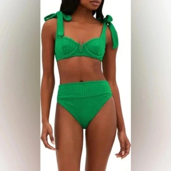 Beach Riot High Waist French Terry Bikini Bottom B2092 - Picture 1 of 5